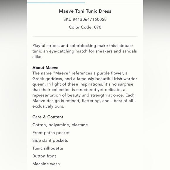 ANTHROPOLOGIE MAEVE TONIGHT TUNIC DRESS MUSTARD COTTON FLORAL BELTED XS - Picture 10 of 10